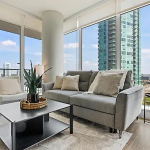 Apartment Modern Downtown 5 Min Walk Stampede 